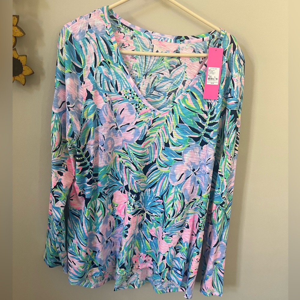 Lilly Pulitzer Etta long sleeve XL NWT